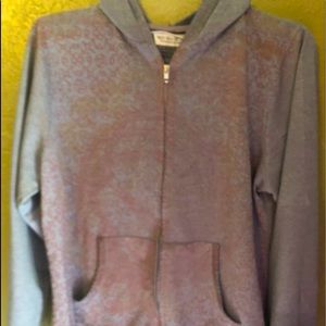 Next Era Couture Zippered Hooded Knit Jacket  XL/G